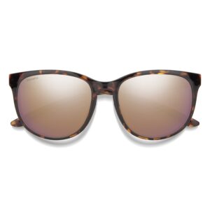 SMITH Lake Shasta Active Sunglasses - Tortoise | Chromapop Polarized Rose Gold Mirror