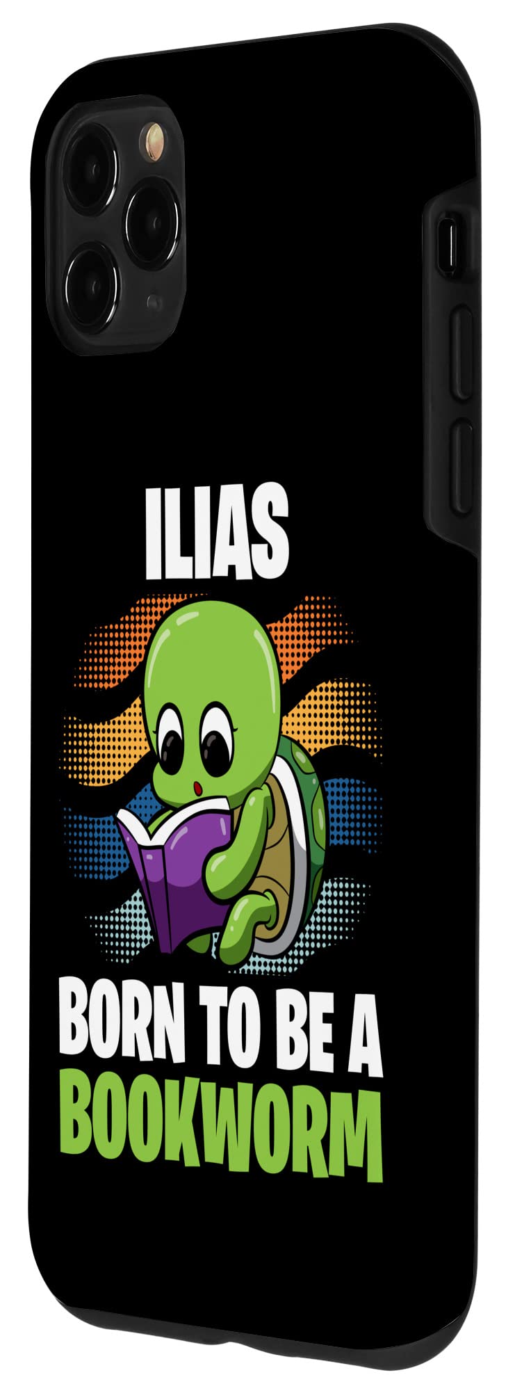 iPhone 11 Pro Max Ilias - Born To Be A Bookworm - Personalized Case