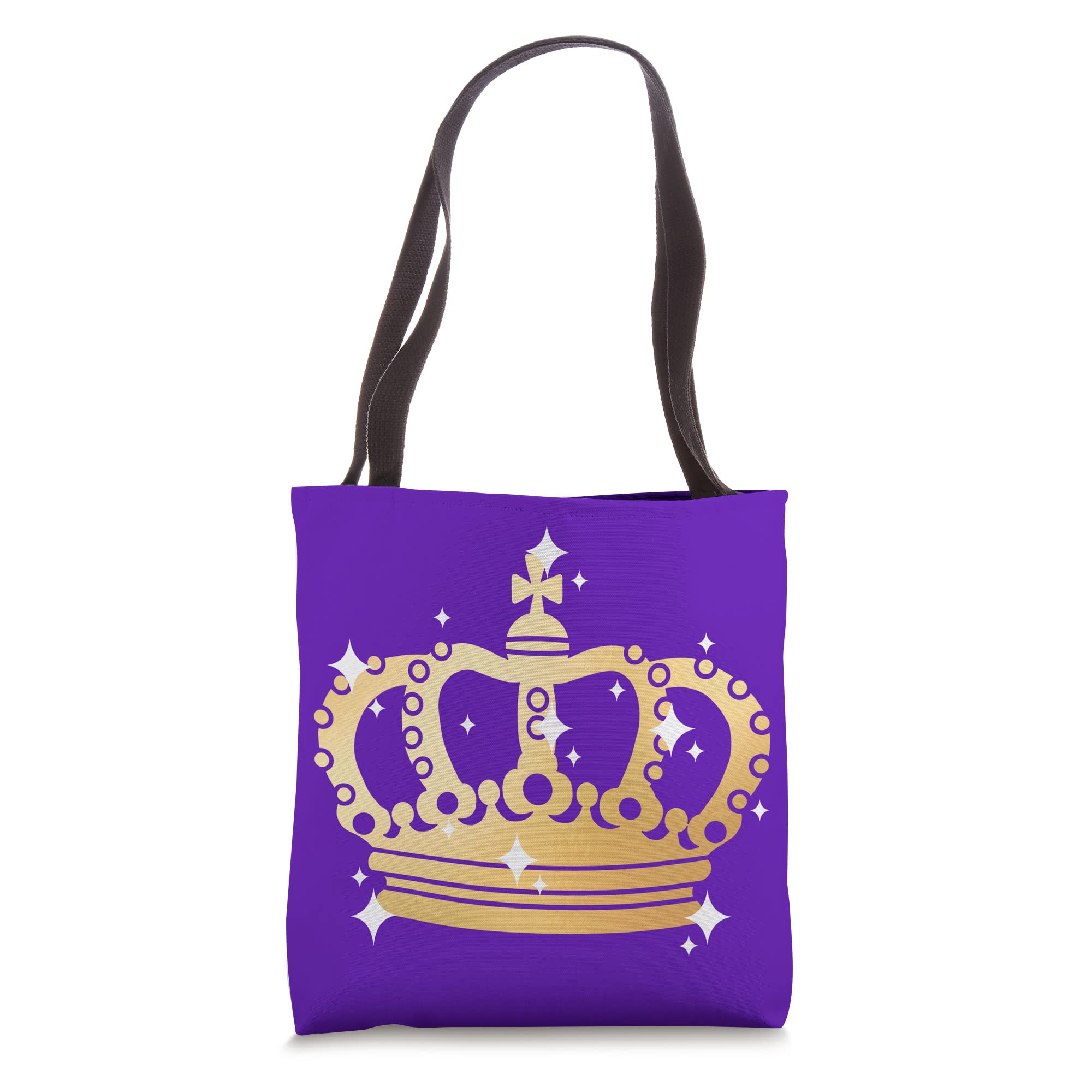 Queen King Royal Crown Tote Bag