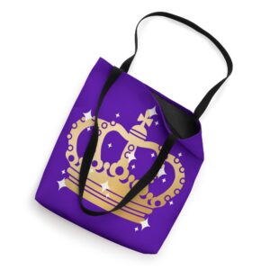 Queen King Royal Crown Tote Bag