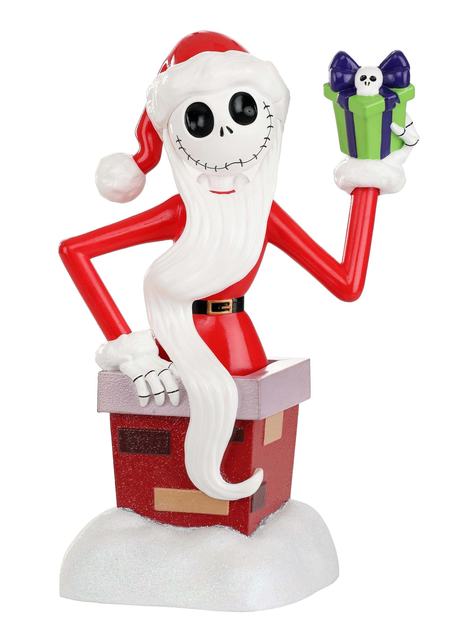 Disney Nightmare Before Christmas Jack Skellington Treetop Tree Toppers, 10-Inch, Multi-Colored