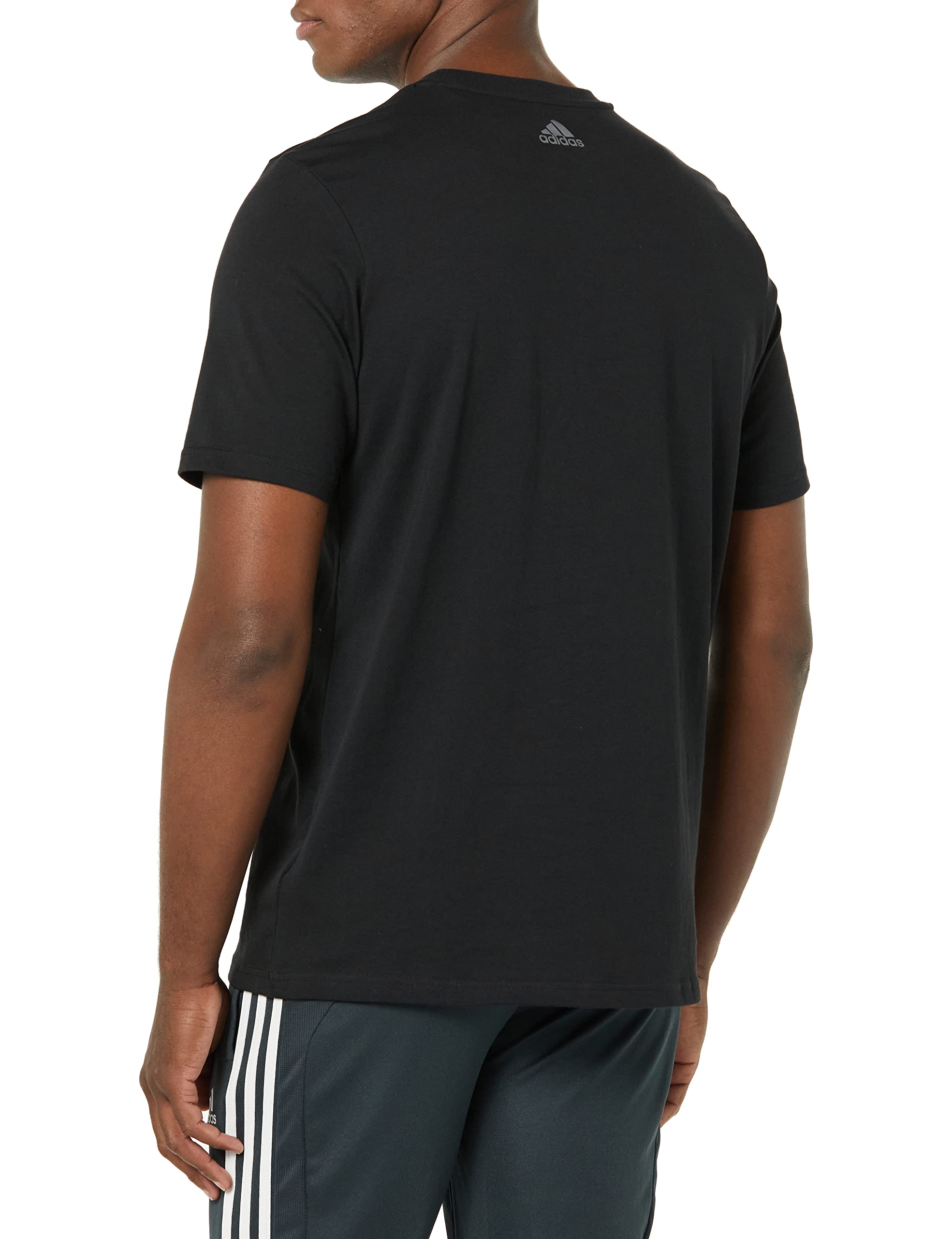 adidas Men's D.O.N. Issue 4 FOF Tee, Black, Large