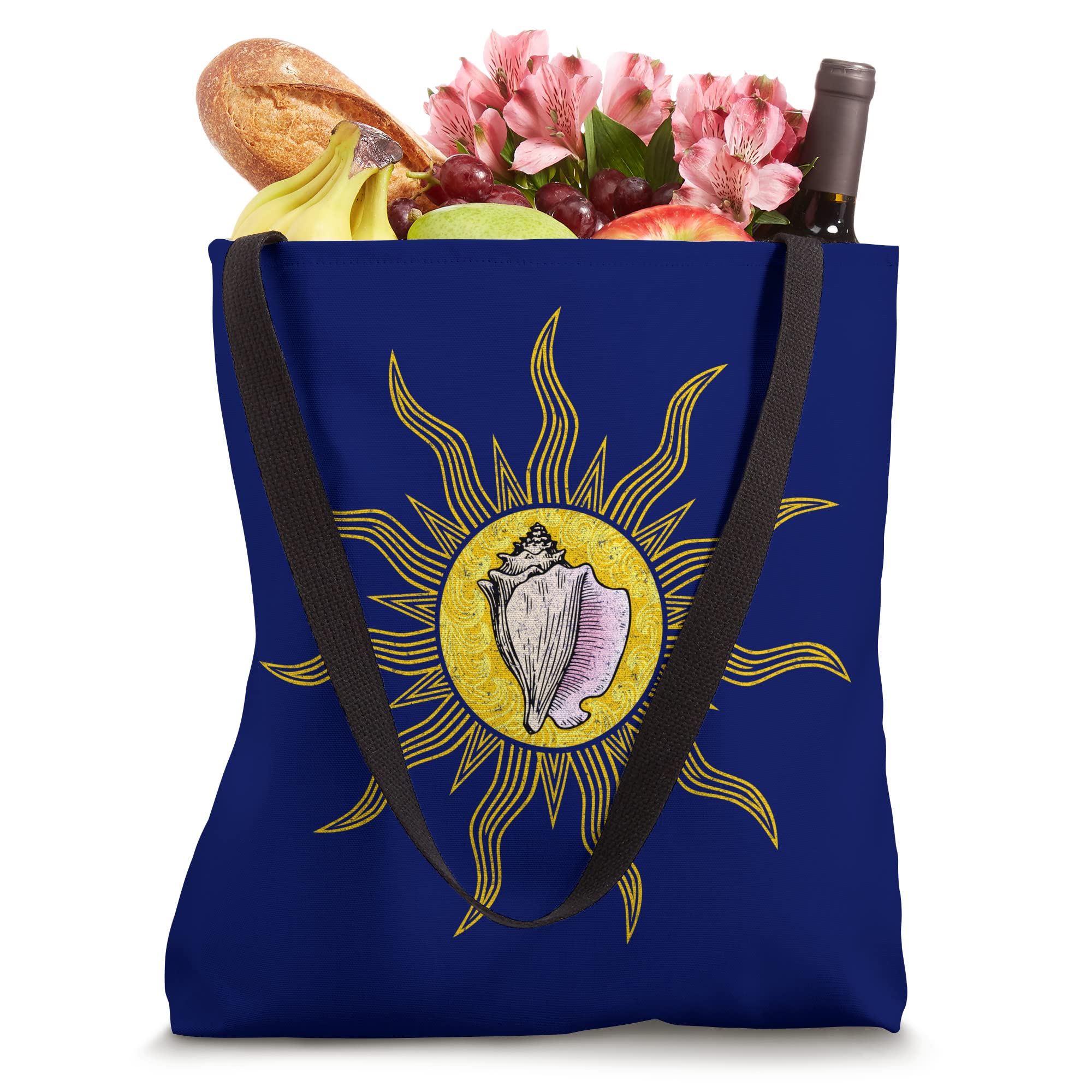 FLAG OF KEY WEST FLORIDA KEYS CONCH REPUBLIC Tote Bag