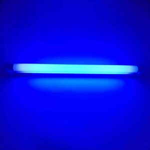 (2Pack) F8T5/BL 12 inch Replacement Black Blue Light Bulb, G5 base,T5 F8W BL368 Linear Fluorescent Blue Lamps