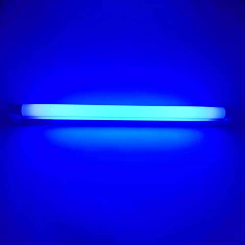 (2Pack) F8T5/BL 12 inch Replacement Black Blue Light Bulb, G5 base,T5 F8W BL368 Linear Fluorescent Blue Lamps