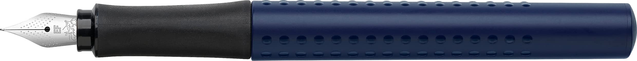 Faber-Castell Grip 2011 Fountain Pen - Extra Fine Nib, Classic Blue, (140807)