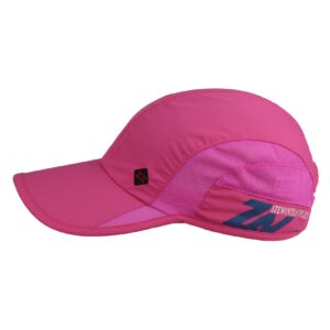 zzewintraveler quick dry sports cap lightweight breathable soft adjustable unstructured hat unisex (plum purple-b)