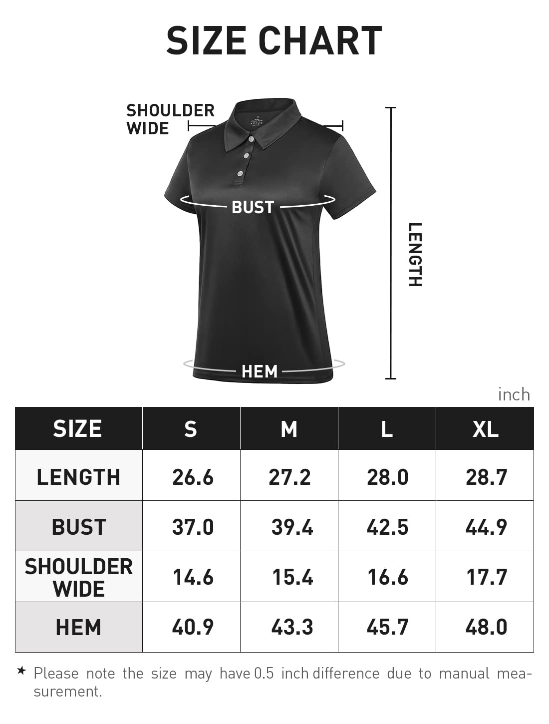 Women's Polo Tee Dry Fit Golf Shirt Moisture Wicking Short Sleeve Sport Activewear Golf Polo Tops Collar with Buttons Workout Black/White/Pink M