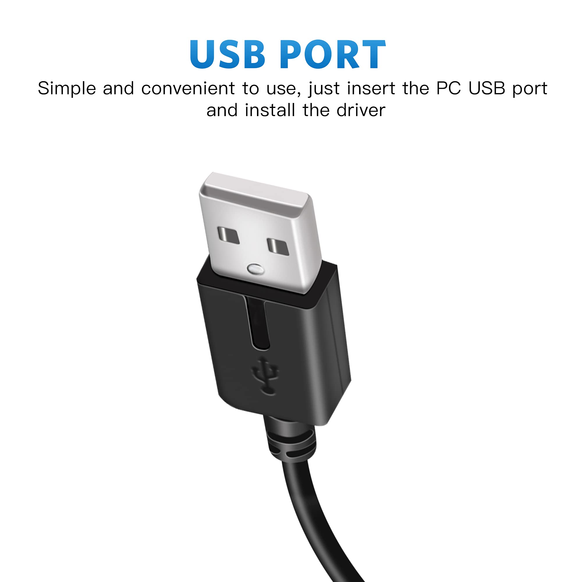 Xahpower 2 Pack PS2 Controller to USB Adapter Converter Cable, Compatible with Sony PS1/PS2 Controller Gamepad to PS3/PC Controller