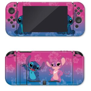 SadSkins Full Wrap Skin for Switch Anime Switch Protector Skin Cover Matte Vinyl Decal Stickers（Only Switch Standard）