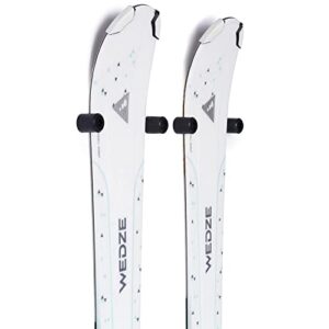 arkorus [new] (8 x pcs) ski wall mount, ski storage, vertical ski hanger wall holder support durable rack to safely store and display your skis