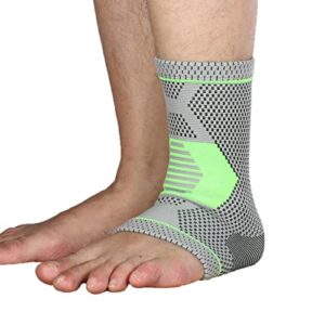 1 Pair Sports Ankle Support Elastic Compression Sleeve Guard for Injury Recovery Joint Pain Tendon Plantar Fasciitis Foot Socks (Size : Small)