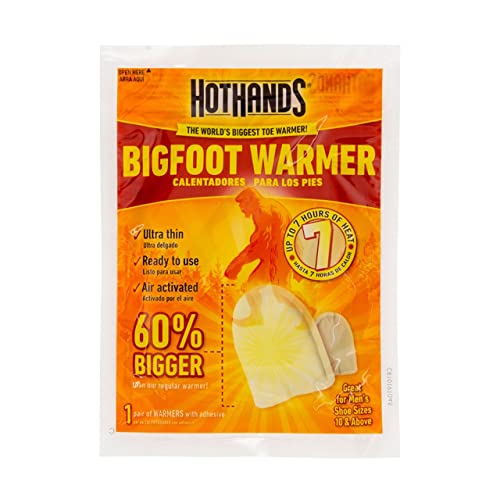 HotHands Bigfoot Adhesive Toe Warmer | 5 Pair Value Pack