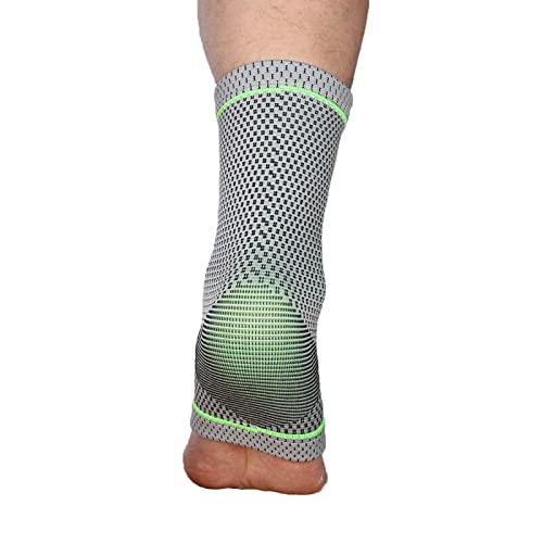 1 Pair Sports Ankle Support Elastic Compression Sleeve Guard for Injury Recovery Joint Pain Tendon Plantar Fasciitis Foot Socks (Size : S)