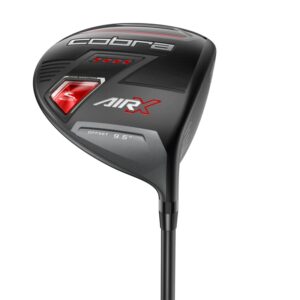 Cobra Golf 2022 Air X Driver Offset (Men's, Right Hand, Cobra Ultralite 50, Senior Flex, 11.5),Revolver Grey-Red