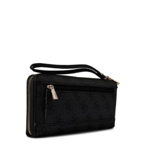 GUESS Laurel Large Zip Around Wallet, Coal Logo