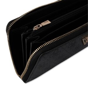 GUESS Laurel Large Zip Around Wallet, Coal Logo