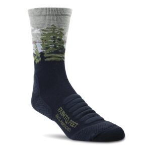 farm to feet cascade locks ltc 3/4, color: total eclipse, size: l (9849-401-tec-l)