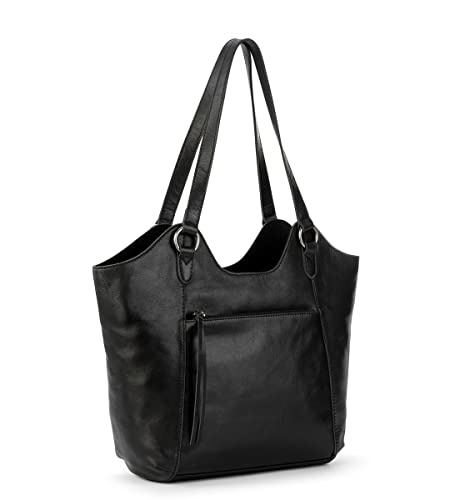 The Sak womens Sierra Leather Shopper, Black Ii, One Size US