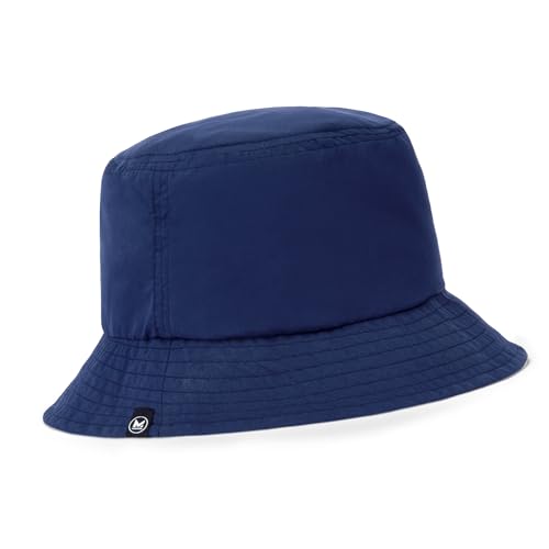 MISSION Cooling Bell Bucket Hat, Navy - Unisex Hat for Men & Women - Lightweight, Foldable & Durable - Cools Up to 2 Hours - UPF 50 Sun Protection - Machine Washable