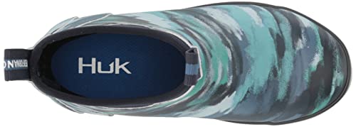 HUK Womens Rogue Wave Shoe | High-performance Fishing & Deck Boot, Titanium Blue, 7