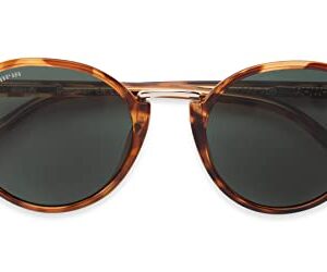 Foster Grant Sun Luv Summer of Love Round Sunglasses, Tortoise, 51mm