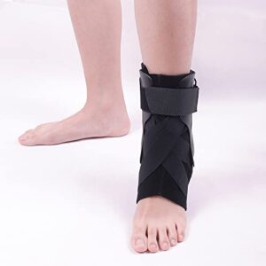 robots master 1pcs Ankle Support Fixed Ankle Brace Protector Fitness Basketball Sport Foot Guard Sprains Injury Wrap Orthosis Stabilizer (Size : L)