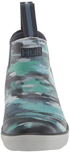 HUK Womens Rogue Wave Shoe | High-performance Fishing & Deck Boot, Titanium Blue, 7