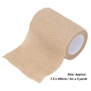 Cohesive Bandage, Self Adhesive Bandage 3 Inch X 5 Yards Breathable for Wrist Sprains for Sports Injury