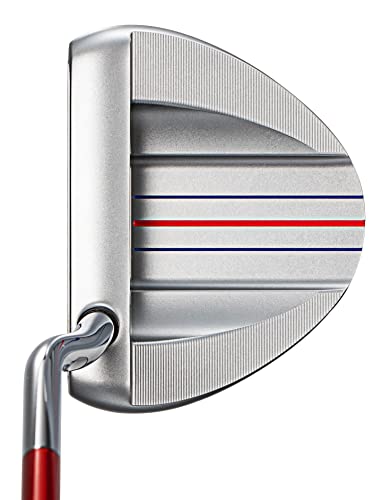 Callaway Odyssey Odyssey White HOT OG OG VLINE Double Vent Putter (Mallet Type, 33 Inches, Steel) Men's