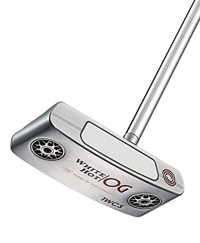 Odyssey Odyssey Right Putter White HOT OG #1WCS Center Shaft (Pin Type, 34 Inches, Steel) Men's