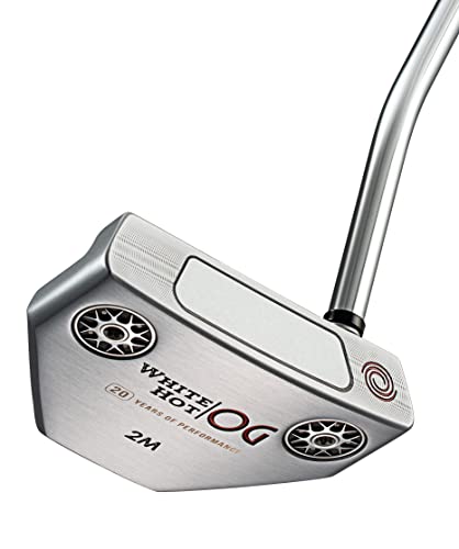 Callaway Odyssey (Odyssey) Right Hand Putter White HOT OG #2M Single Vent (Mallet Type, 34-Inch, Steel) Men's Steel Shaft