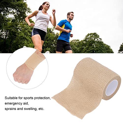 Cohesive Bandage, Self Adhesive Bandage 3 Inch X 5 Yards Breathable for Wrist Sprains for Sports Injury