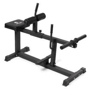 Titan Fitness Plate-Loaded Seated Calf Raise Machine, Rated 550 LB, Lower Body Specialty Machine, Strength Training Equipment