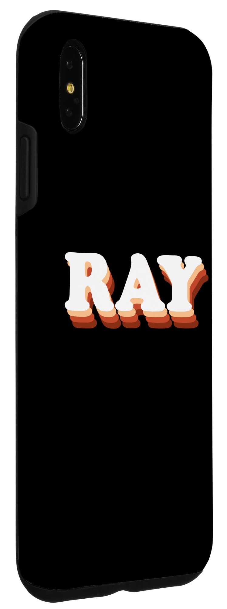 iPhone XS Max Ray Family Name Outfit Personalized Last Name Vacation Case