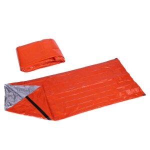 aluminum film sleeping bag, sleeping bag design, easy to use, suitable for mountain camping,