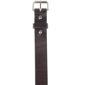 1791 GUNLEATHER Gun Belt - Gun Holster Belt - Heavy Duty 14 oz Leather Gun Belt, EDC Belt, Signature Brown 38 (Size 34 Pants)