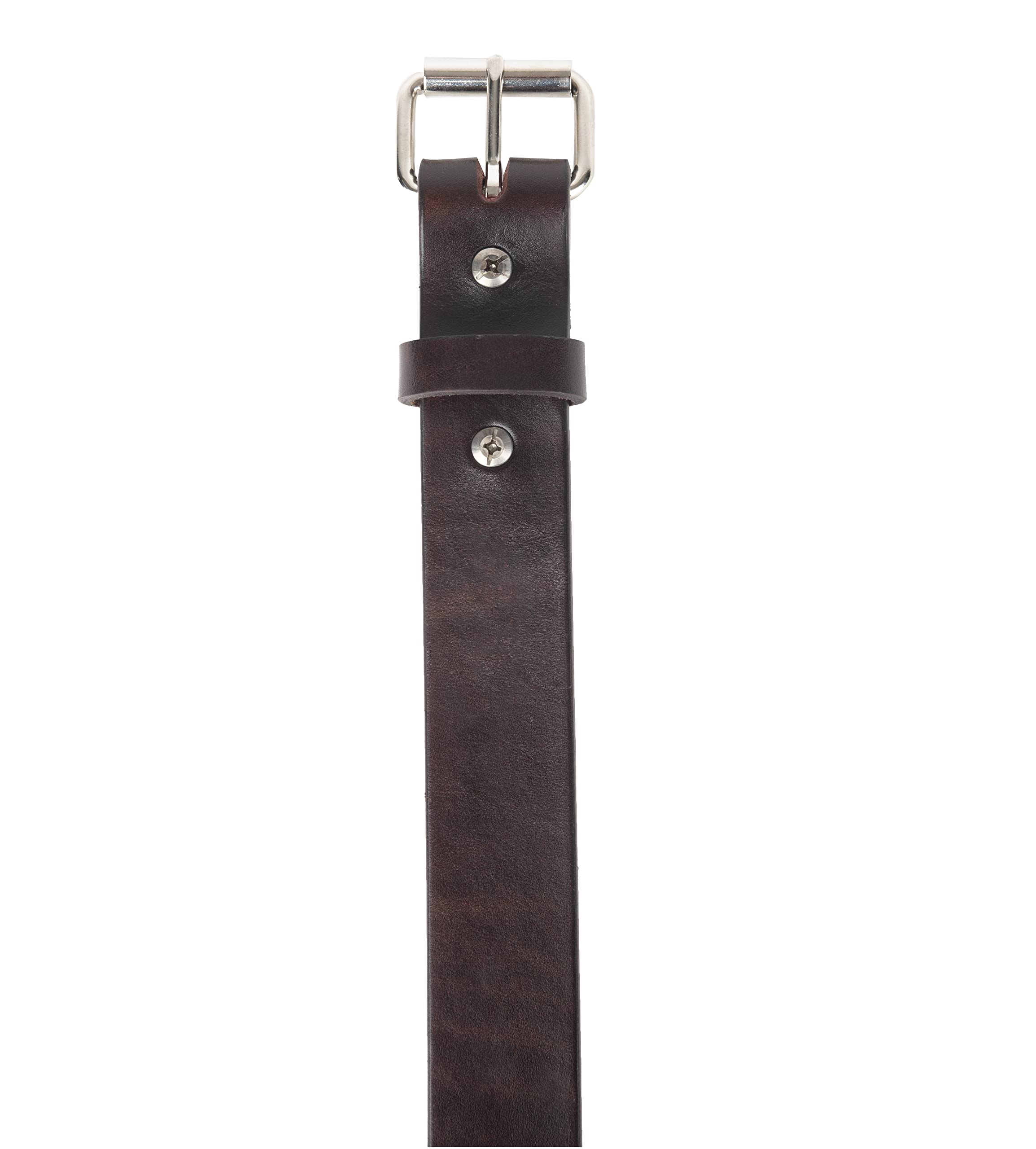 1791 GUNLEATHER Gun Belt - Gun Holster Belt - Heavy Duty 14 oz Leather Gun Belt, EDC Belt, Signature Brown 44 (Size 40 Pants)