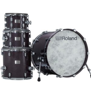 Roland VAD706GE V-Drums Acoustic Design Electronic Drum Set - Gloss Ebony