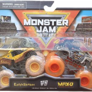 MonsterJam Earth Shaker VS MAX D - Double Pack