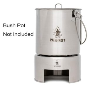 The Pathfinder School Stainless Steel Pot and Pan Stove