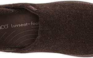 Chaco Women's Revel Moccasin, Dark Brown, 8