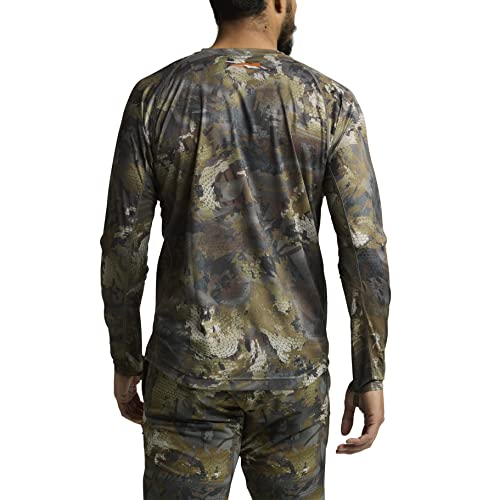 SITKA Gear Men's Hunting Core Lightweight Crew Long Sleeve Shirt, Waterfowl Timber, XX-Large