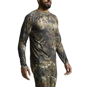 SITKA Gear Men's Hunting Core Lightweight Crew Long Sleeve Shirt, Waterfowl Timber, XX-Large