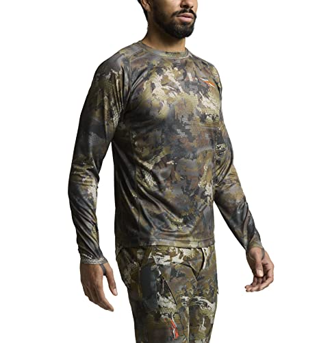 SITKA Gear Men's Hunting Core Lightweight Crew Long Sleeve Shirt, Waterfowl Timber, XX-Large