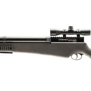 Umarex AirSaber Elite X2 Double Barrel PCP-Powered Arrow Gun Air Rifle, Includes 3 Carbon Fiber Arrows