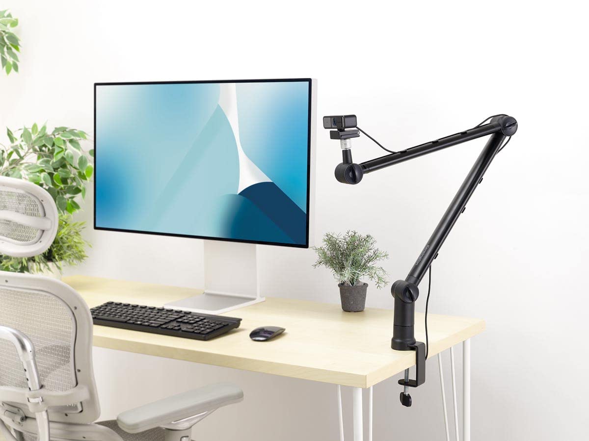 Kensington A1020 Boom Arm for Microphones, Webcams, and Lighting Systems (K87652WW)