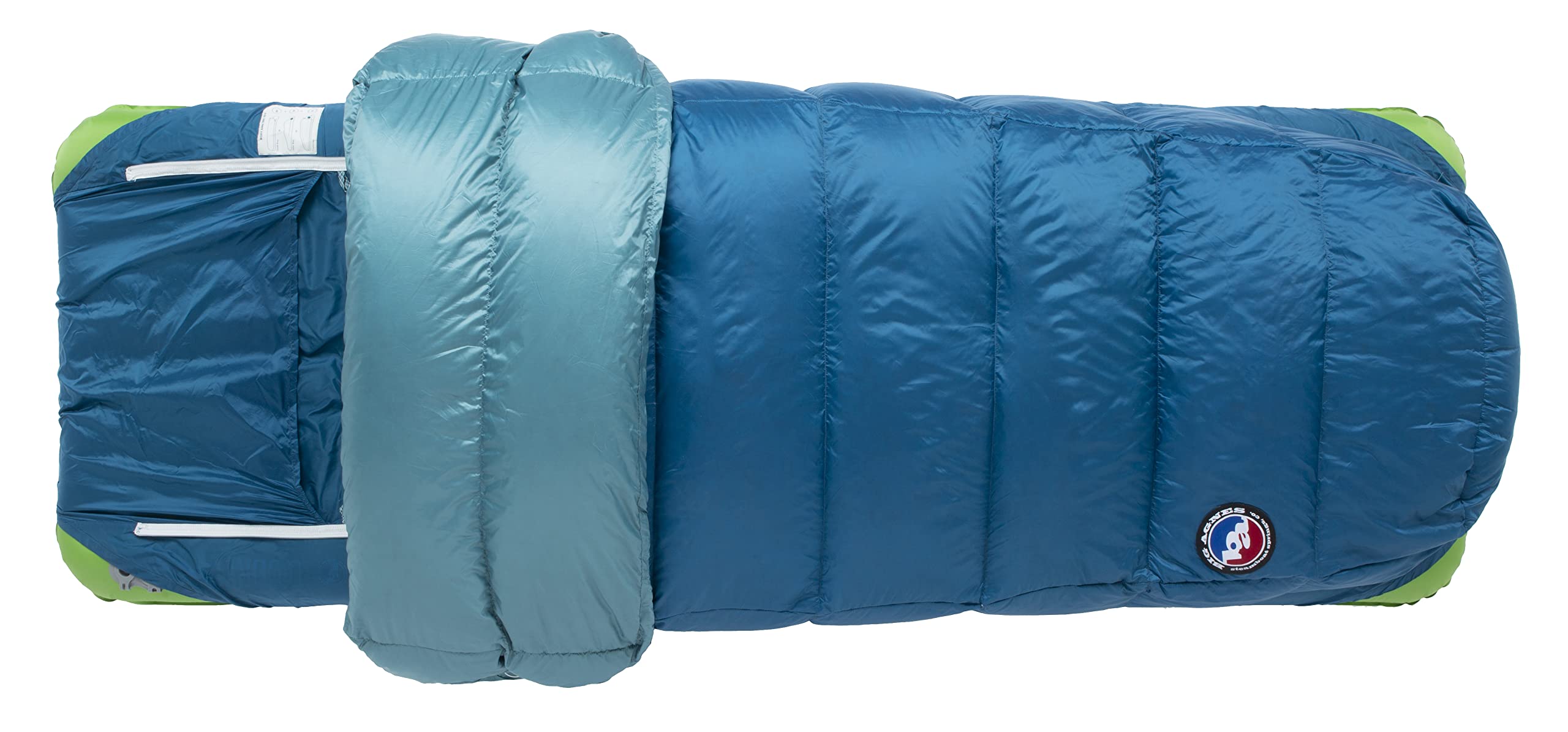 Big Agnes Roxy Ann 3N1 (650 DownTek) Women's Sleeping Bag, 15 Degree, Long