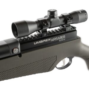 Umarex AirSaber Elite X2 Double Barrel PCP-Powered Arrow Gun Air Rifle, Includes 3 Carbon Fiber Arrows