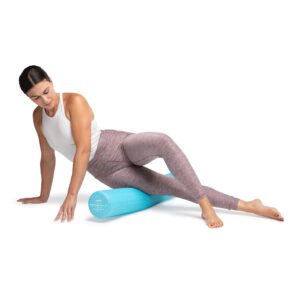 OPTP PRO-Roller Super Soft Density Foam Roller 36 in - Light Blue Low Density Foam Roller for Exercise, and Gentle Massage Foam Roller for Physical Therapy 36" x 6" Round